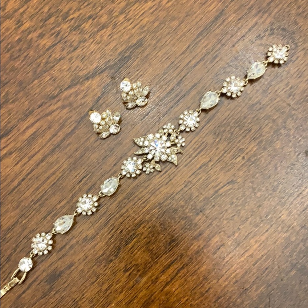 Marchesa Bridal Jewelry Set WORN ONCE